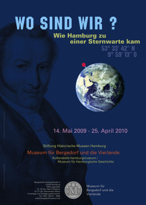 Plakat für das Museum Bergedorf
